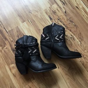 Cowboy style boots